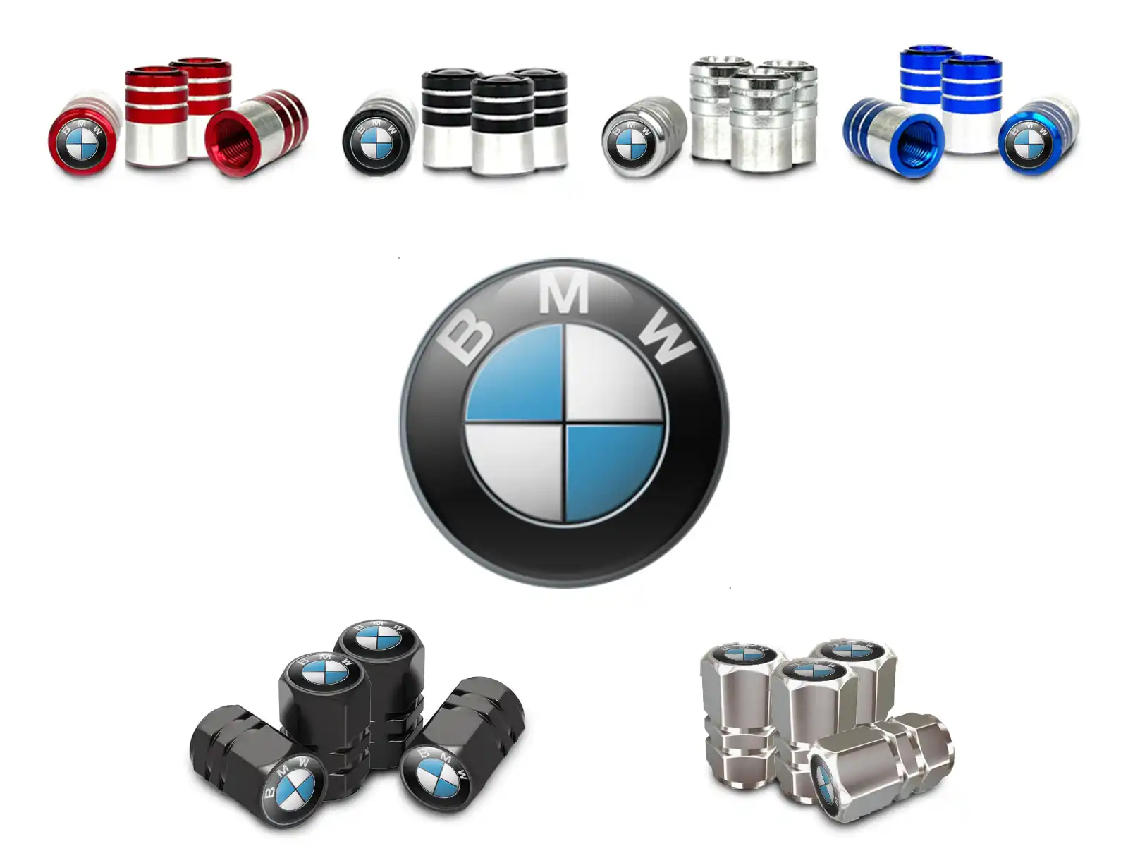 BMW Rad Ventilkappen LKW Limitierter Stil Edition